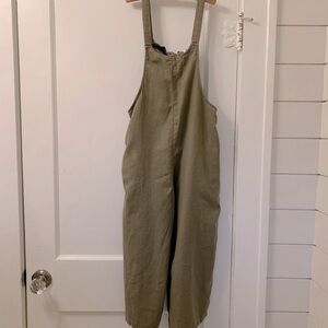 Linen blend romper by Forever 21